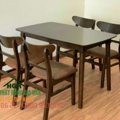 Bộ bàn ghế gỗ tự nhiên - HGH1297