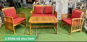 BỘ GHẾ SOFA GỖ TỰ NHIÊN